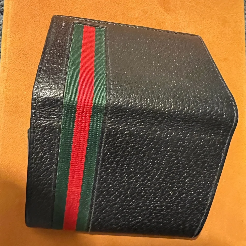 Auth Gucci card wallet unisex classic timeless - Picture 4 of 11